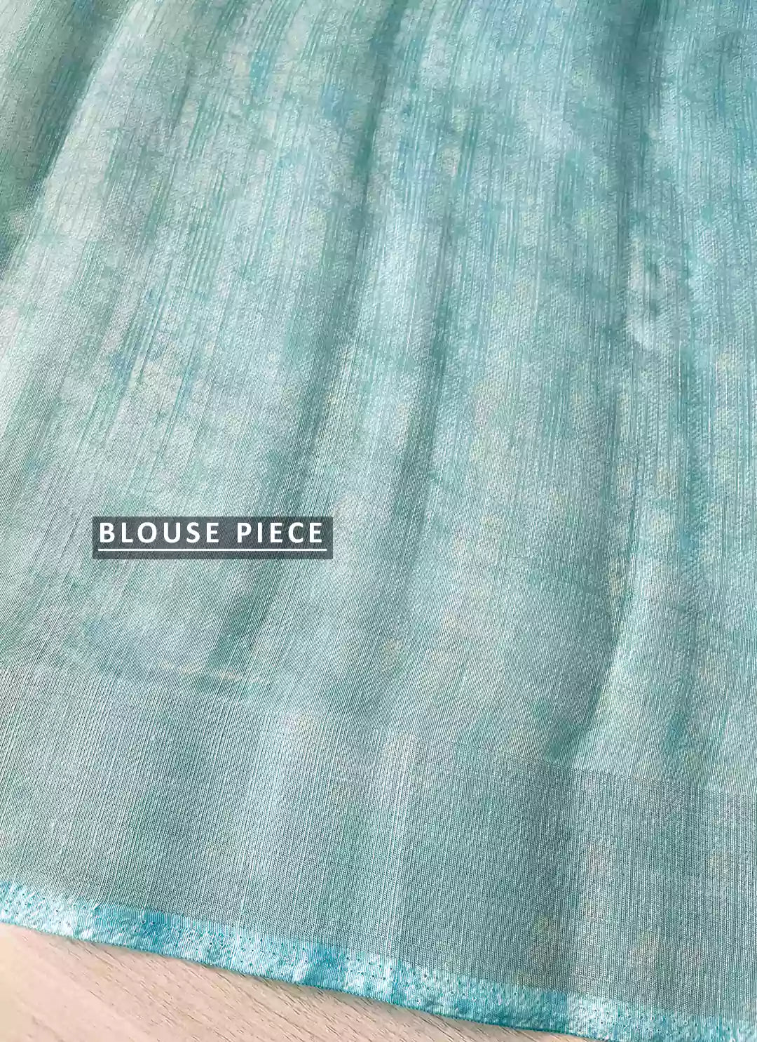 Abstract Print Baby Pink Linen Cotton Saree treevesto