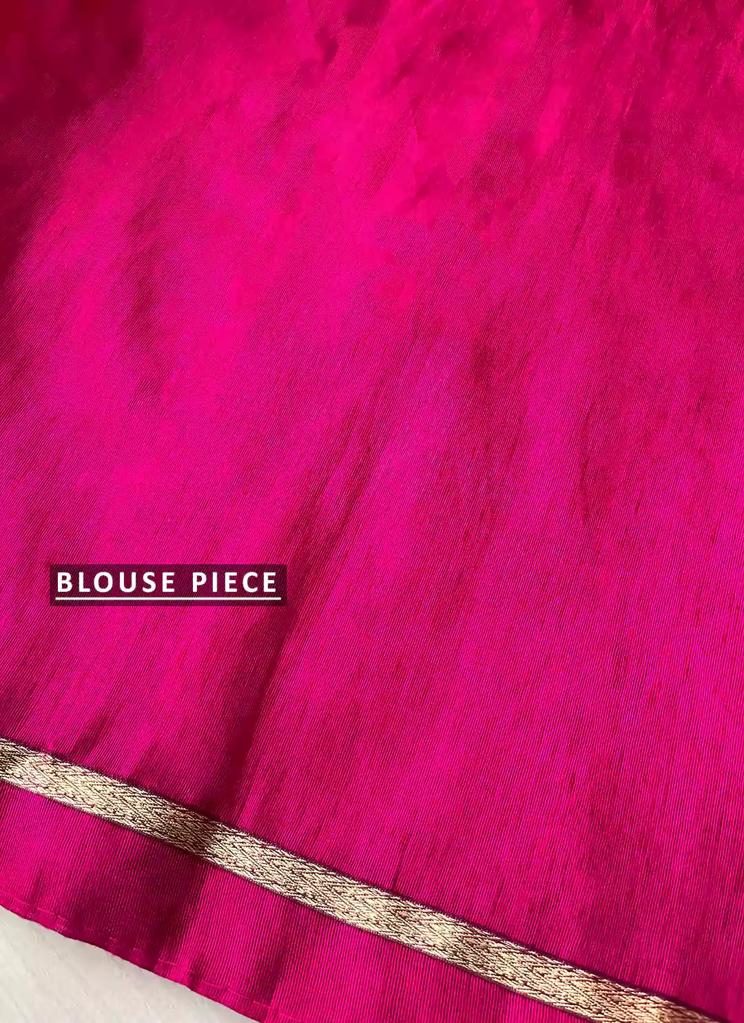 Embroidered Magenta Pink Kota Saree - TREEVESTO