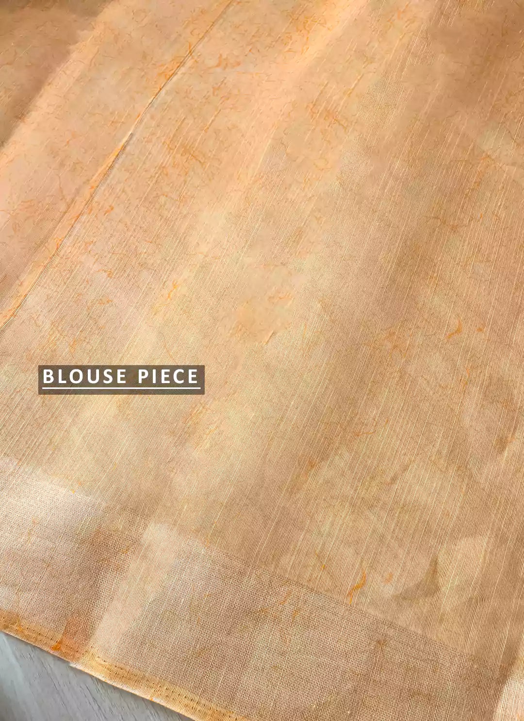 Multicolored Marble Print Linen Cotton Saree treevesto
