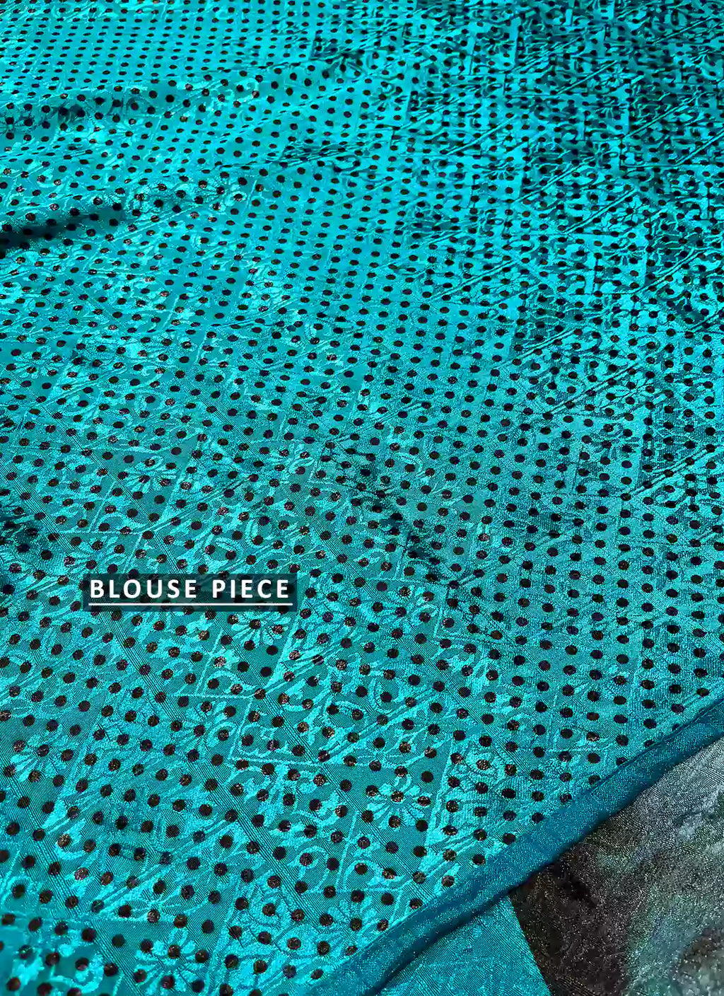 Mesmerizing Tanchoi Worked Blue Crepe Satin Silk Saree - TREEVESTO
