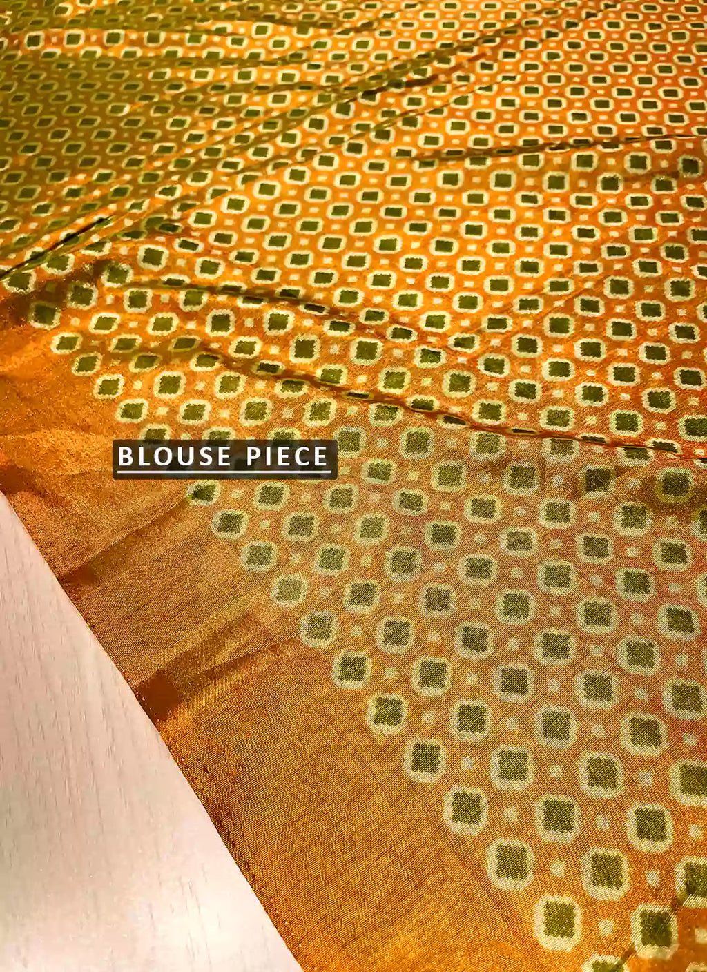 Printed Mehndi Green Soft Silk Saree treevesto