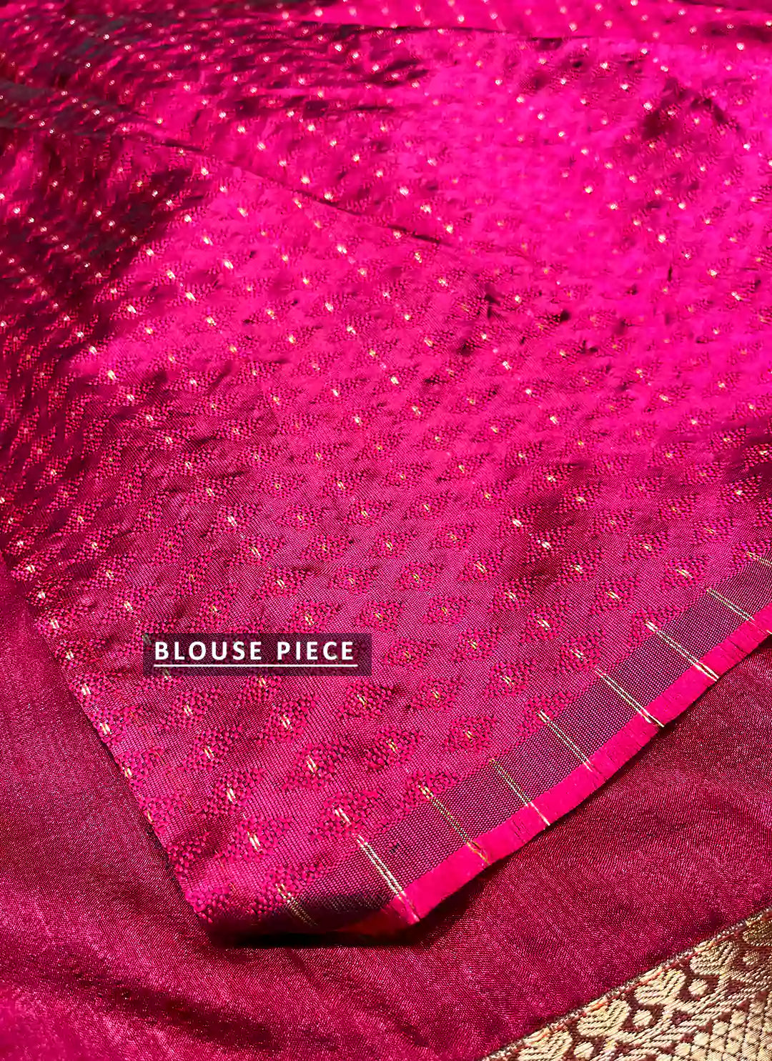 Wine Purple Soft Vichitra Silk Saree With Zari Border - TREEVESTO