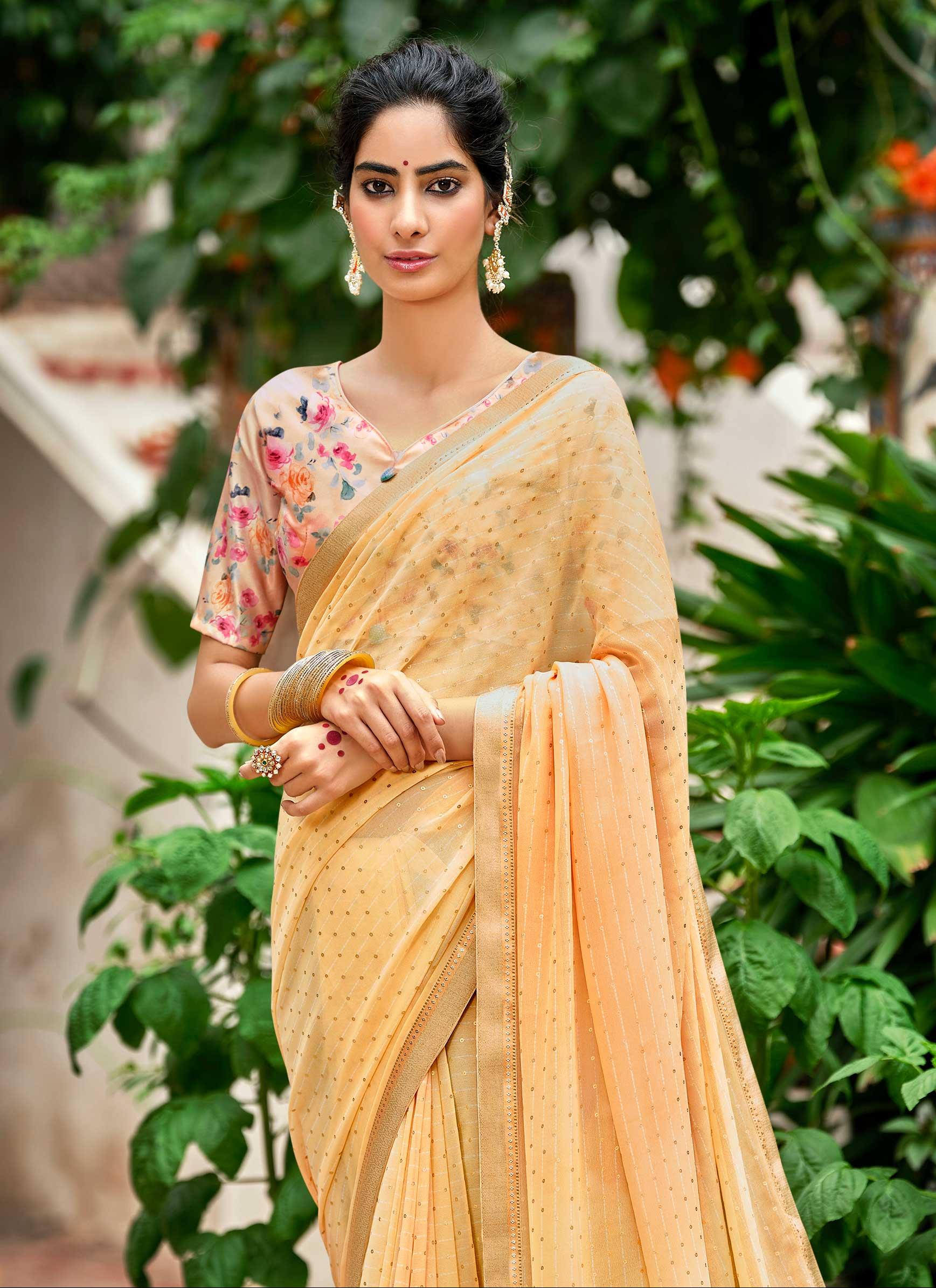 Georgette Saree – TrendOye