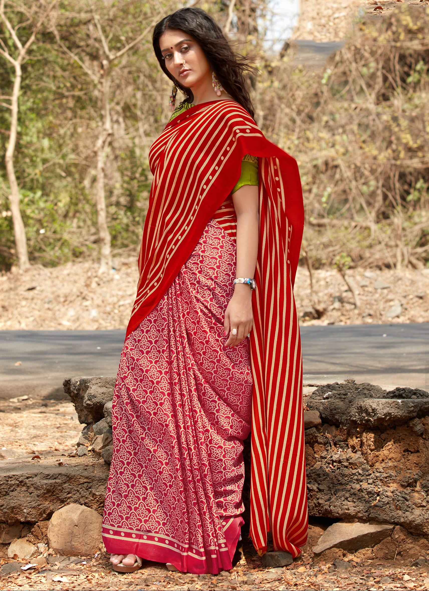 Banarasi Saree Pure Silk - Designer Sarees Rs 500 to 1000 - SareesWala.com